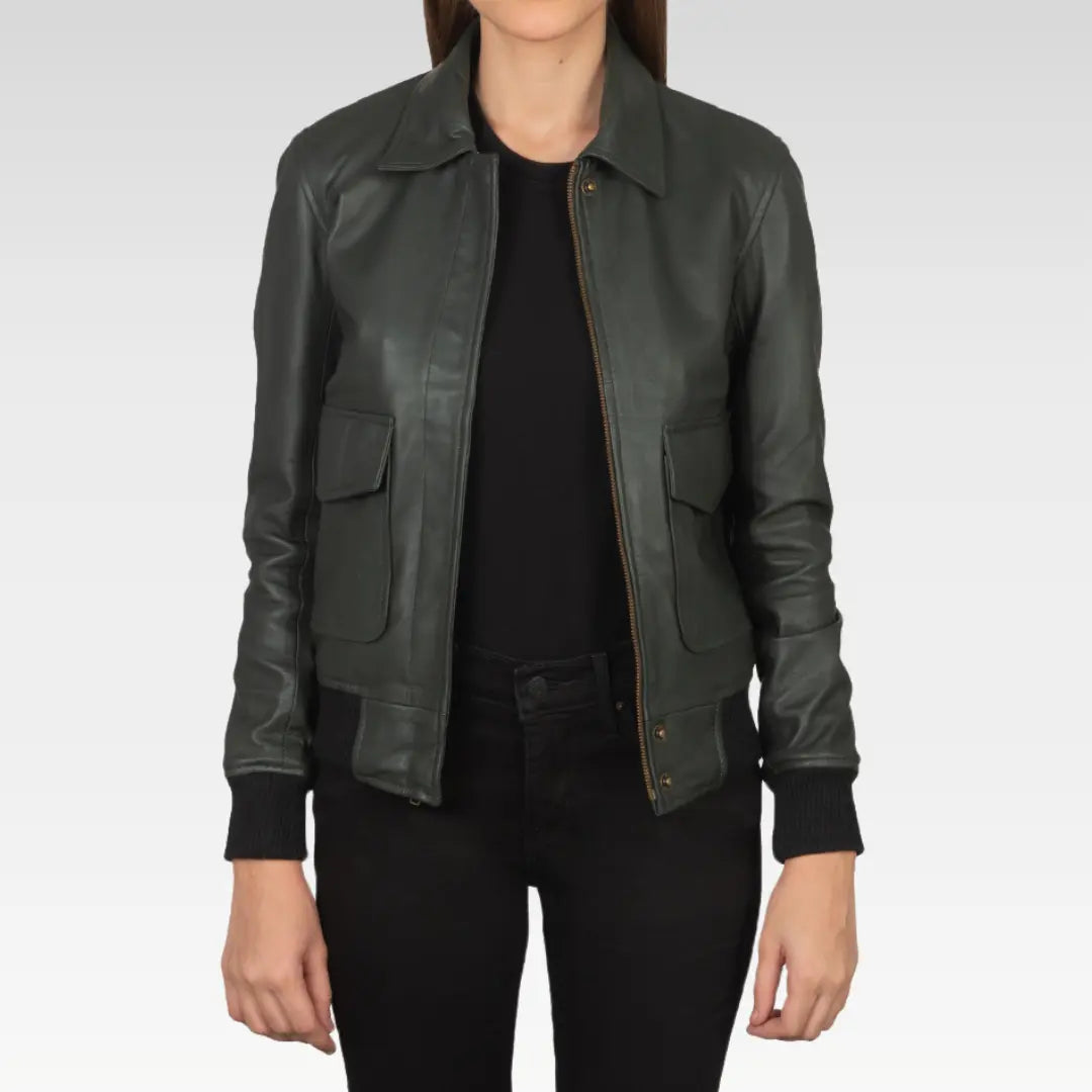 Westa A-2 Leather Bomber Jacket