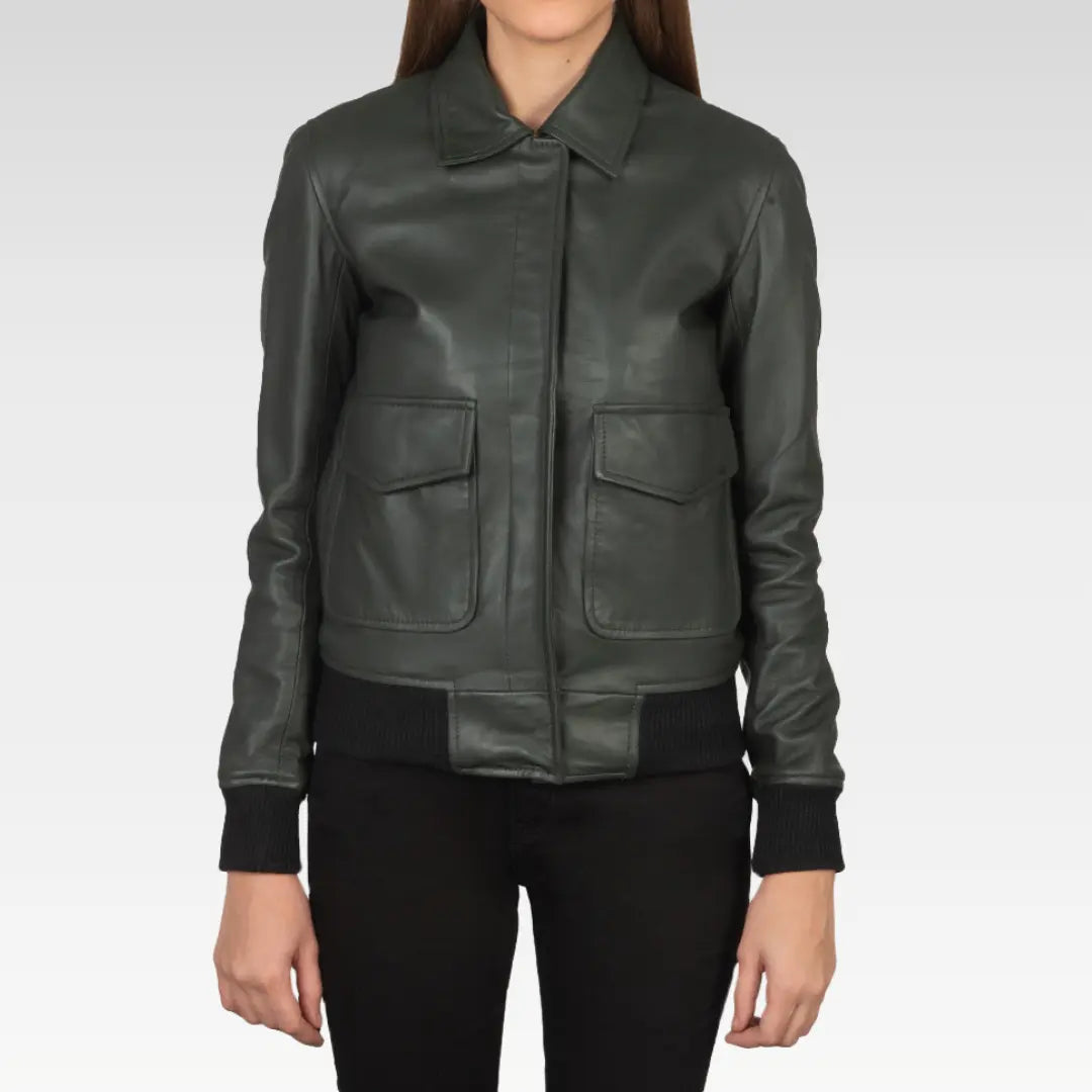 Westa A-2 Leather Bomber Jacket