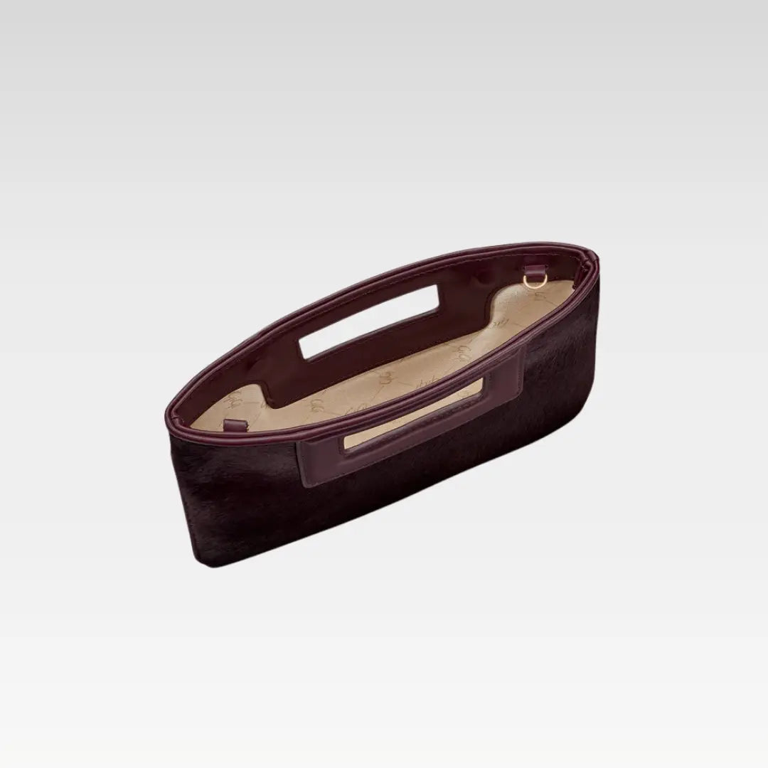 Willa Clutch - Smooth French Leather