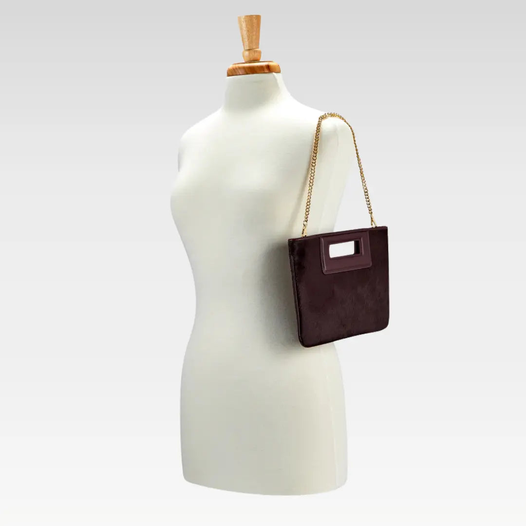 Willa Clutch - Smooth French Leather