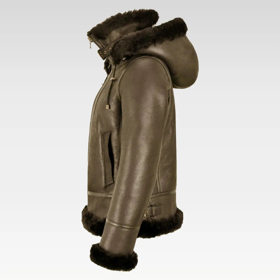 Women's B3 Bomber Shearling Leather Jacket