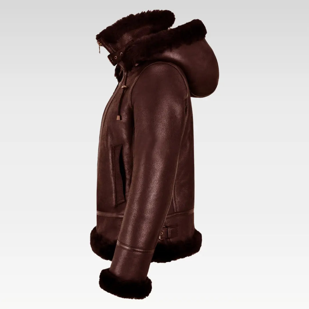 Women's B3 Bomber Shearling Leather Jacket