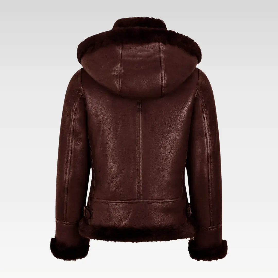 Women's B3 Bomber Shearling Leather Jacket