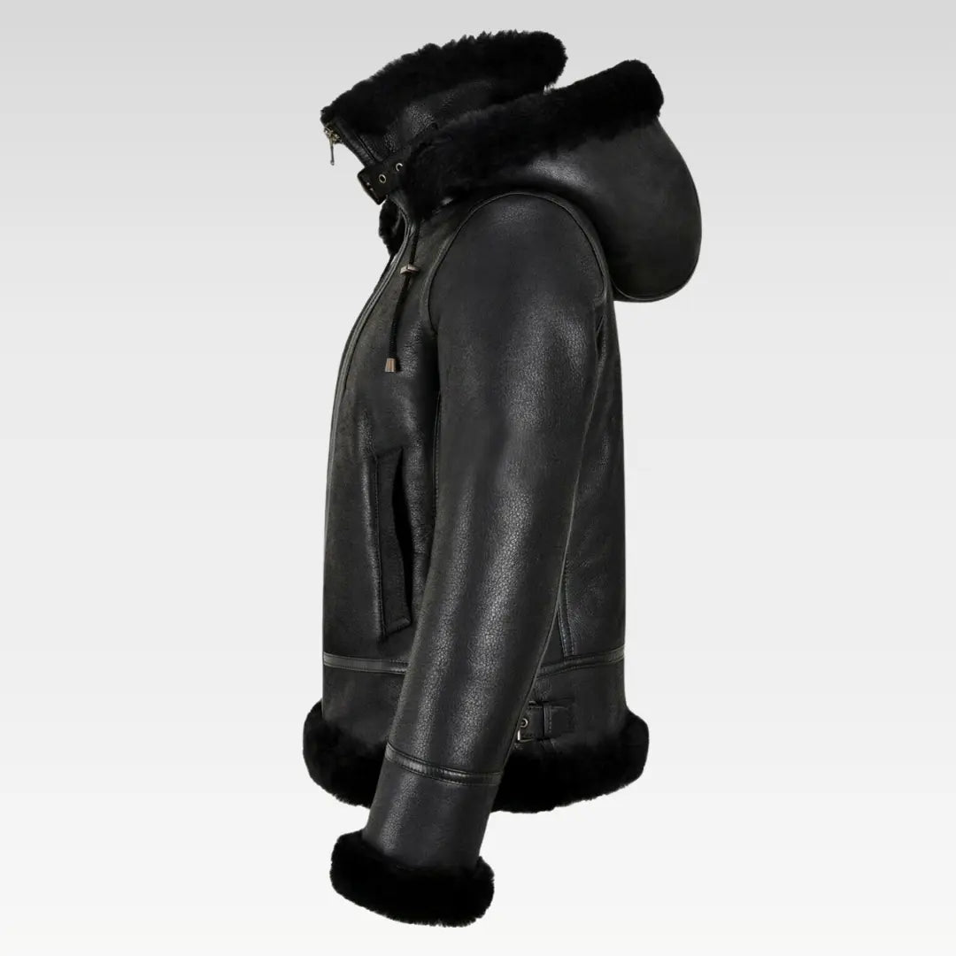 Women's B3 Bomber Shearling Leather Jacket
