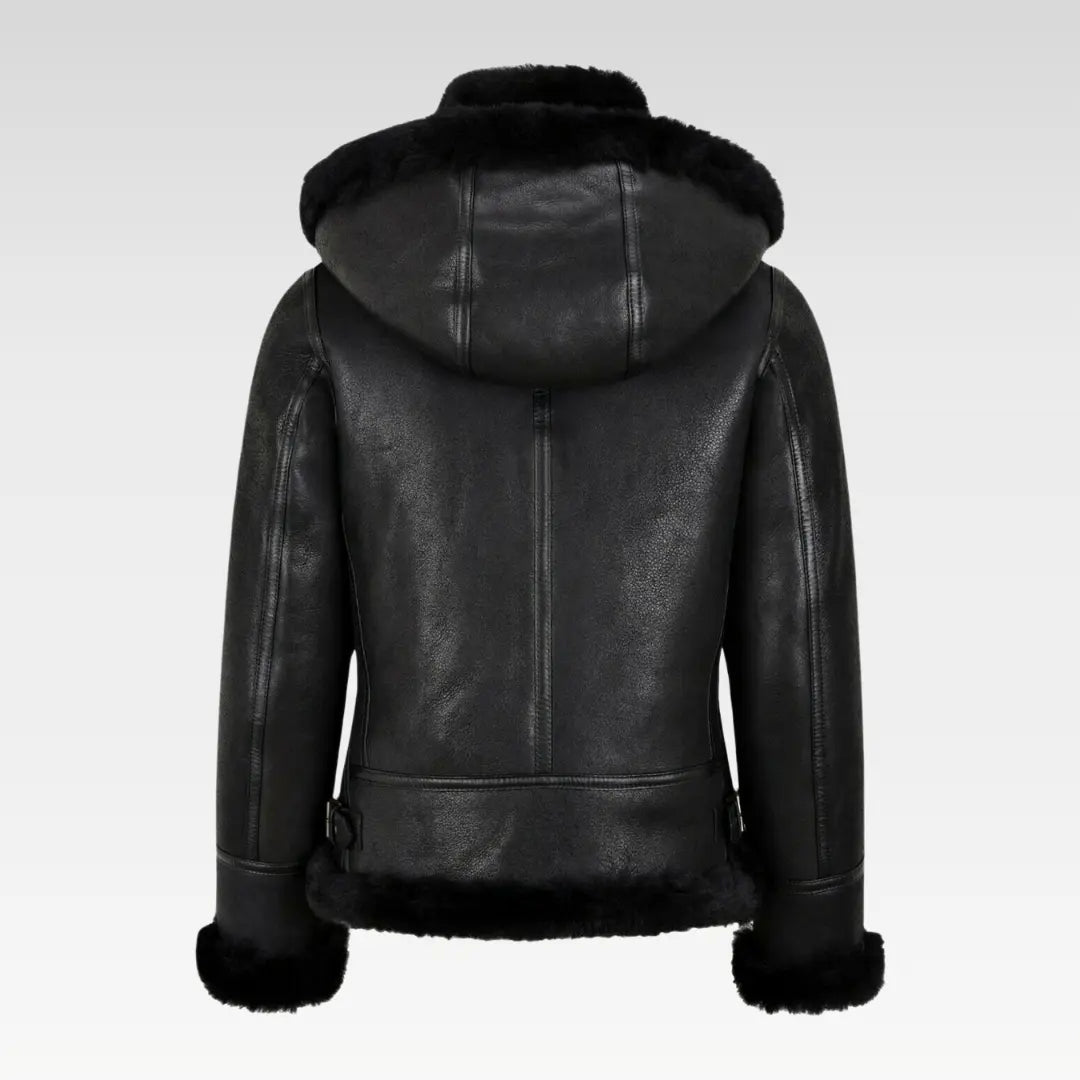 Women's B3 Bomber Shearling Leather Jacket