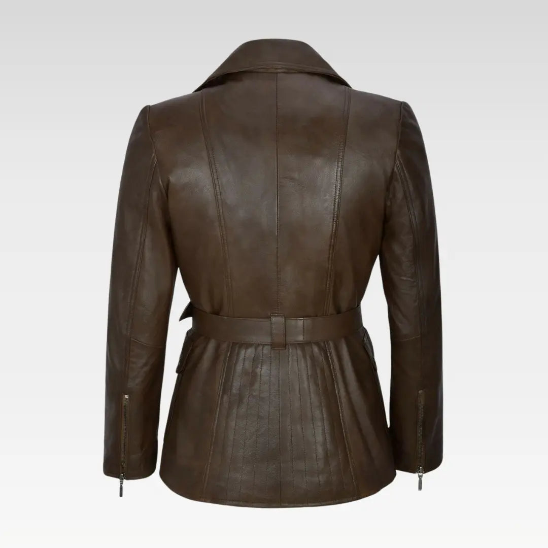 Women's RAF B3 Flying Bomber Aviator Leather Jacket