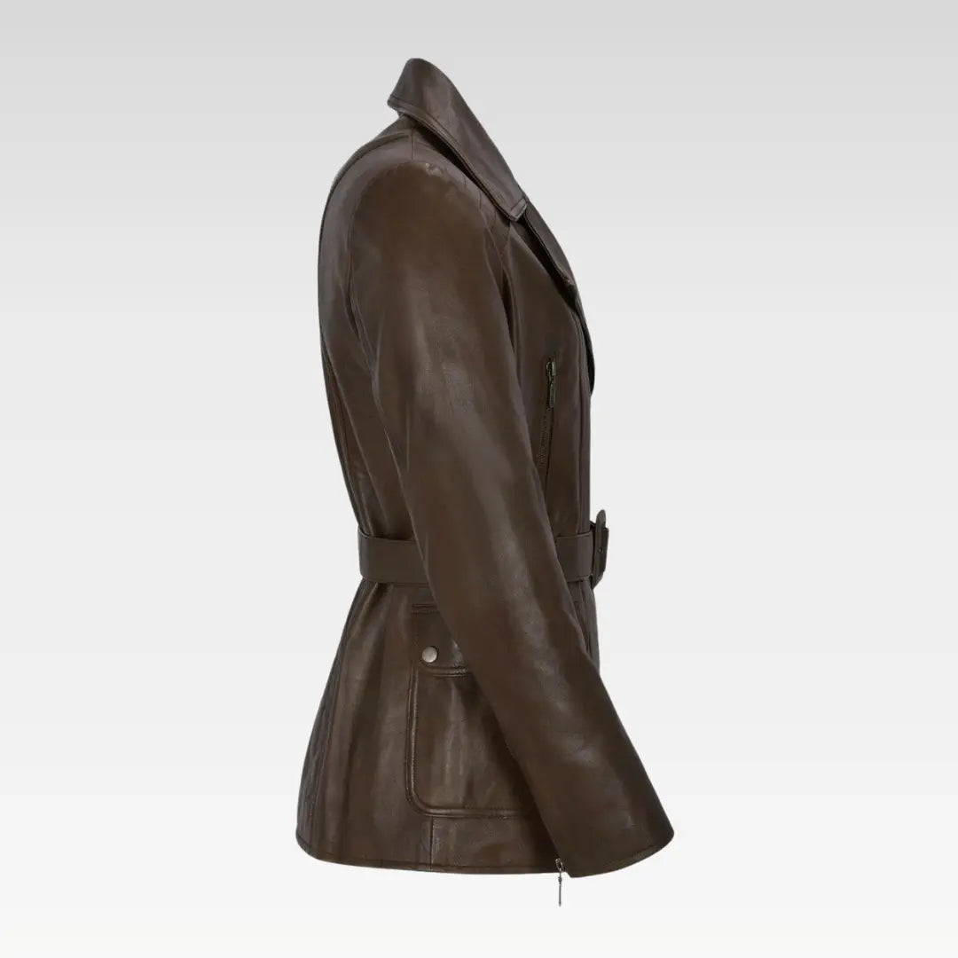 Women's RAF B3 Flying Bomber Aviator Leather Jacket